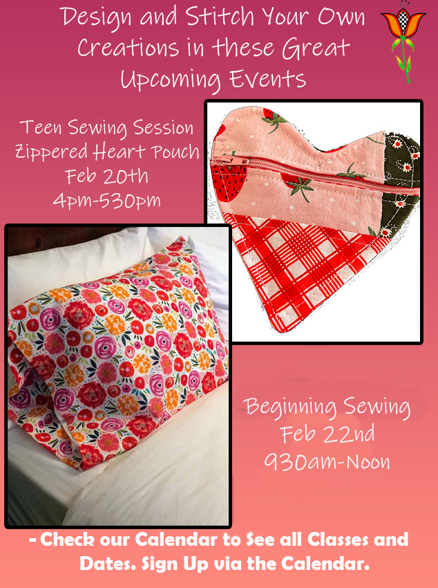 Teen Sewing & Beginning Sewing!