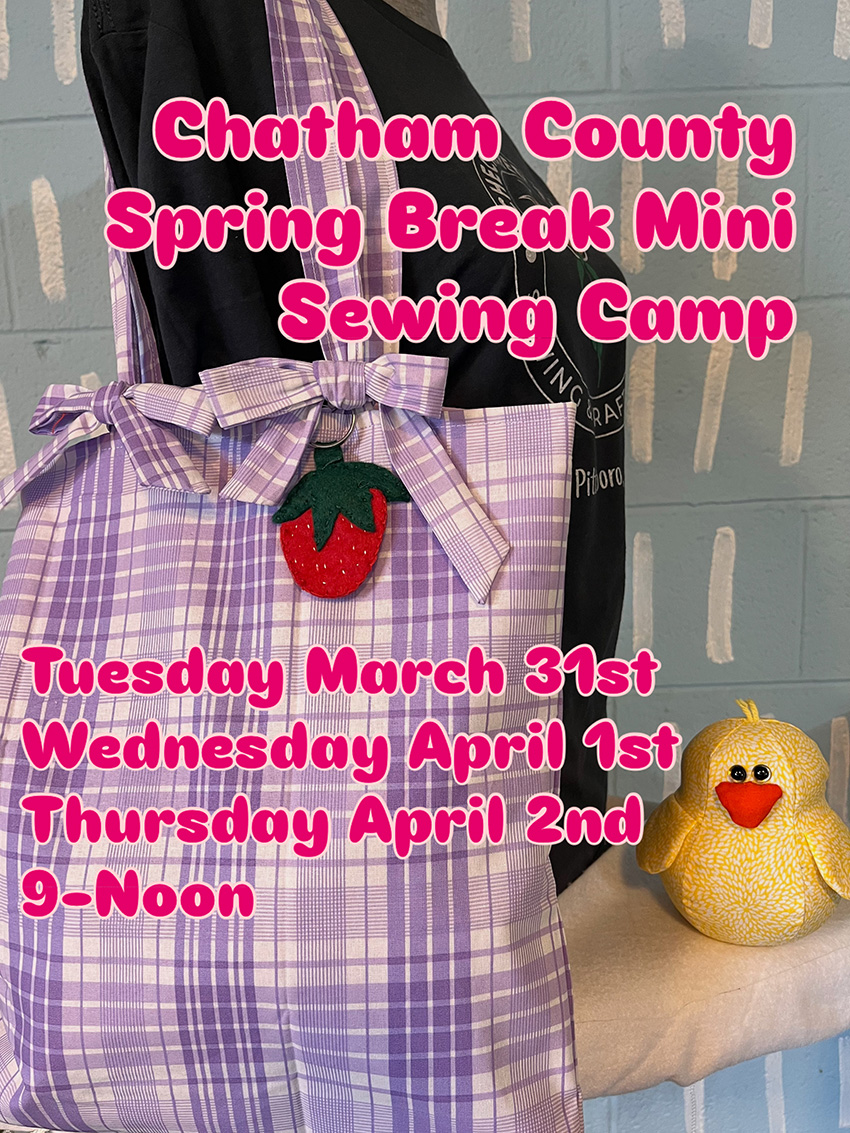 spring break sewing camp