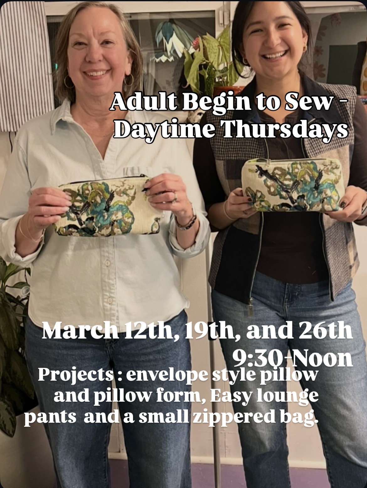 Adult Sewing AM Thursdays